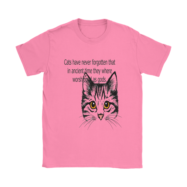 Cat T-Shirt with Video Scan