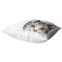 Cat Pillow with Video Scan