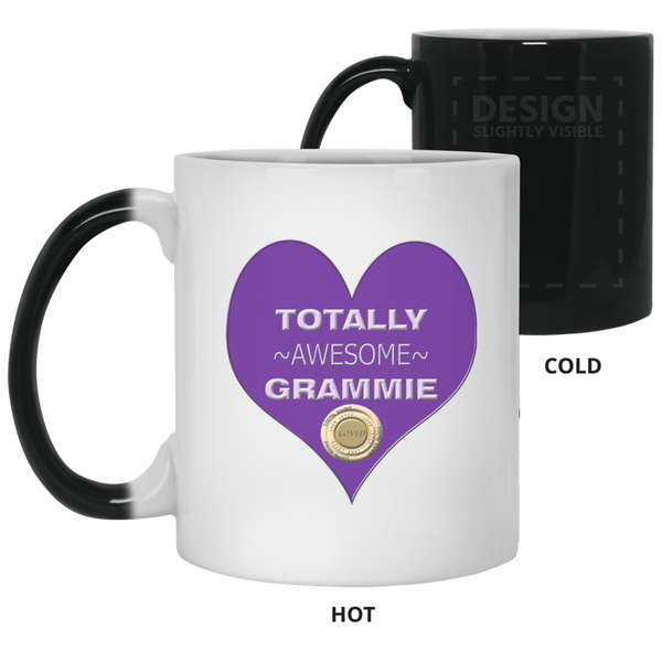 grammie purple 21150 11 oz. Color Changing Mug