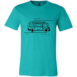 mini van[681]11 3001C Bella + Canvas Unisex Jersey Short-Sleeve T-Shirt