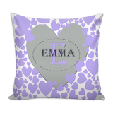 D)Personalize - Heart Frame Pillow/Cover