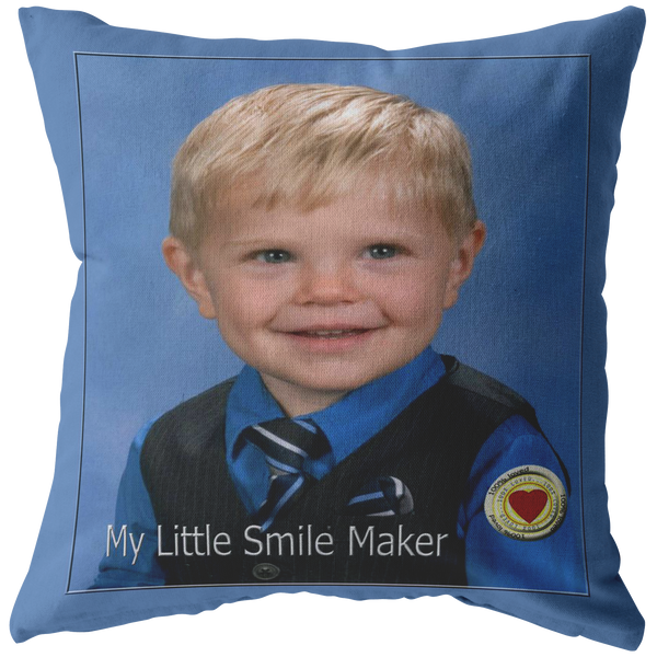 Personalize your Smile Maker Pillow