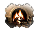 Ornament - Scan-able fireplace