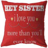 Hey Sister Pillow