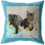 Personalize a Kitten Nap Time Pillow